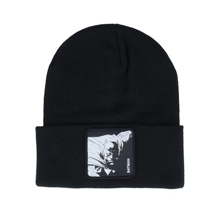 Capslab - Zwart cuff Beanie - Dc Comics Batman Beanie Black Cuff @ Hatstore