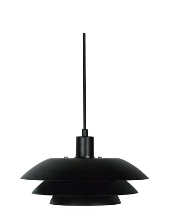 Dl 31 Pendant Black Metal Home Lighting Lamps Ceiling Lamps Pendant Lamps Musta Dyberg Larsen