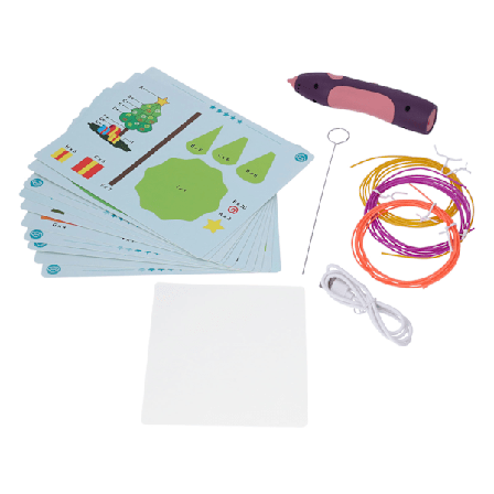 3D-printpen trådløs lav temperatur 3D-malepen med USB-opladning til teenagere børn 3D-printpen