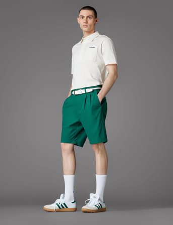 adidas Golf Originals S Pocket Polo - Cream - L