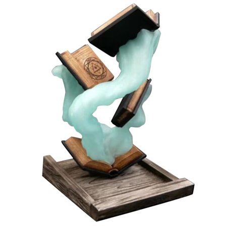 Hot Sale-tomes Of Magics Terningtårn Magics Terningtårn Stor Bog Terningtårn Ornamenter Ny