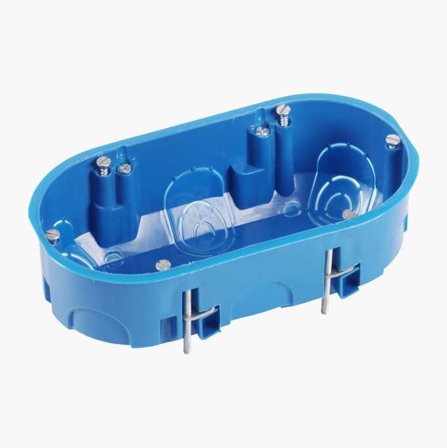 Apparat-/kopplingsdosa 2 x 68 mm