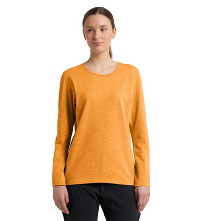 Haglöfs Curious Long Sleeve Tee Women Desert Yellow - Damen - S