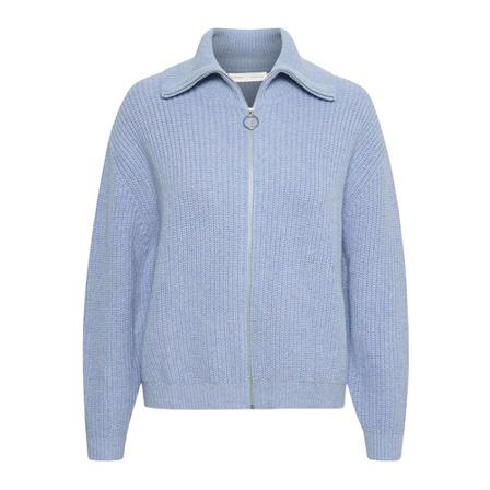 InWear Inwear Megiw Cardigan Strik 30107993 Bleached Blue Blå, Dame Striktrøjer