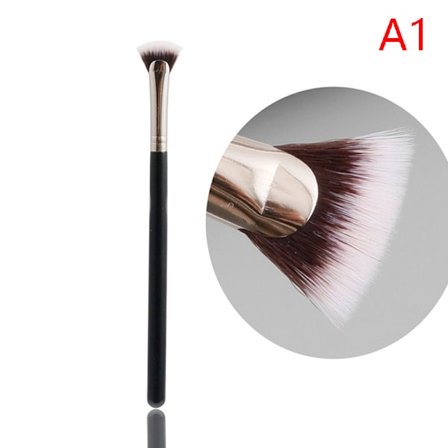 1 ST Fan Mascara Brush Fan Makeup Borste för Fransar Ögonfrans Brus