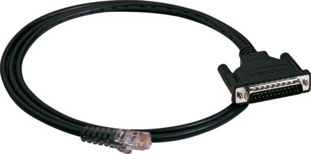 MOXA Seriell RS-232 kabel - RJ-45 (hann) til DB-25 (hann) - 1.5 m - for Moxa CN2510, CN2610, CP-104, Opt4, Opt8; NPort 5210, 5610, 5630