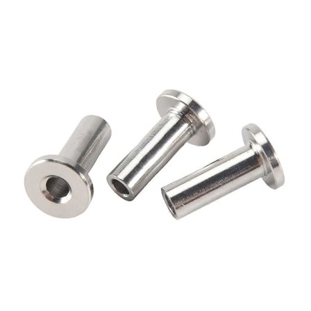 20 st Rostfria Skyddshylsor Skyddande Hylsor Grommet Kit för 1/8 tum Vajer R