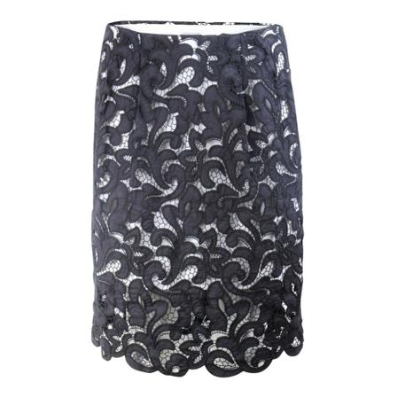 Dries van Noten Pre-owned, Pre-owned Skirts Zwart, Dames, Maat:M,Katoen