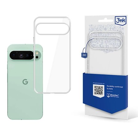 3MK Google Pixel 9 Pro Mobilskal Clear - Transparent