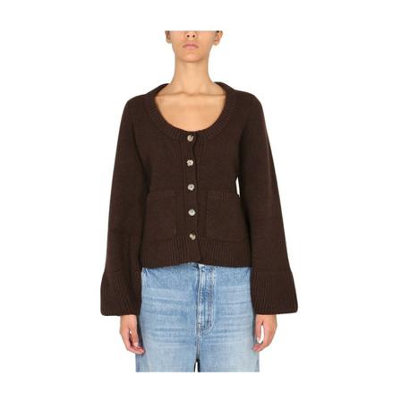 Khaite, Cardigans Bruin, Dames, Maat:S