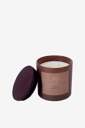 Wikholm Form - Ljus Yasu 48h - Brun - Doftljus & doftpinnar - Från Homeroom