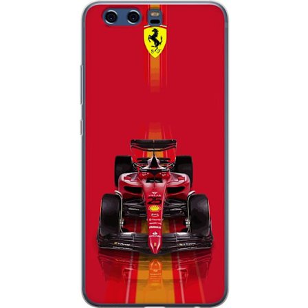 Yhteensopiva Puhelinkuori Huawei Huawei P10 Ferrari Formula 1 -auto ikonisessa punaisessa muotoilussa urheilullisella tarkkuudella