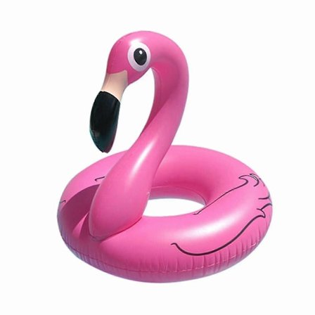 Rms Jumbo Oppustelig Pink Flamingo Bade Ring Til Strand & Pool Om Sommeren