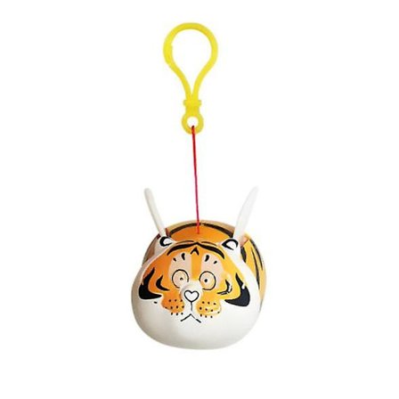 I'm Not Fat Tiger Flying Tiger nøglering vedhæng, der strækker sig med vinger