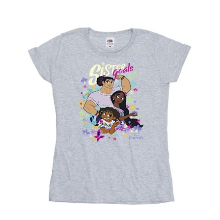 Disney Dam/Kvinnor Encanto Sister Goals Bomull T-shirt S Spor