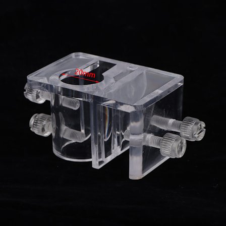 Akvarium Vatteninlopp Utlopp Rör Fästklämma för fisktank foder