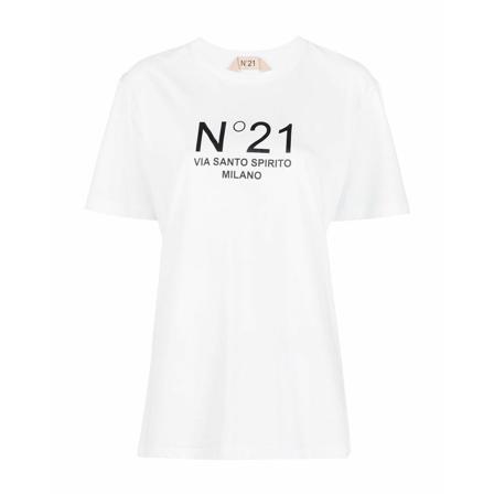N21 T-shirt vit, Dam, Dam, Storlek: XL