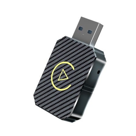 2-in-1 Langaton CarPlay-sovitin Android Auto Langaton Sovitin Älykäs Mini-laatikko USB-dongle Plug and Play WiFi Nopea Yhteys Hopea