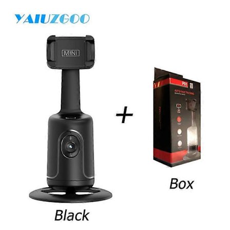 360 Graders Rotations Gimbal Stabilisator Til Smartphone Skrivebord Auto Ansigtssporing Gimbal Stativ Til Tiktok Live Video Fotografering Selfie