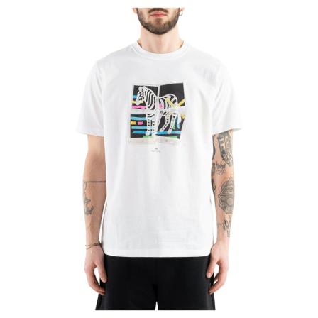PS By Paul Smith, M2r-011r-hp 3266 short sleeve t-shirts Wit, Heren, Maat:S