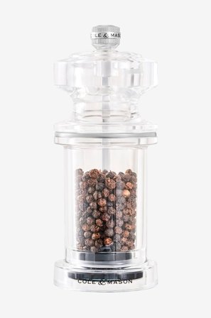 Cole & Mason - Pepparkvarn 605 - Transparent - Kryddkvarnar & mortlar - Från Homeroom