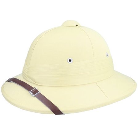 Jaxon & James - Beige Hatt - Indian Pith Khaki Helmet @ Hatstore