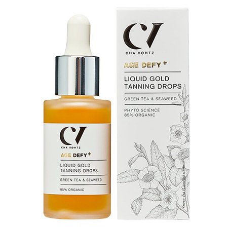 Green People Age Defy+ Liquid Gold Tanning Drops 30 ml, Skincare, Solpleje, Selvbruner