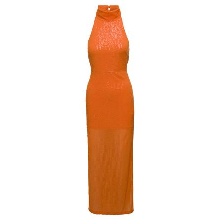 Rotate Birger Christensen Maxi Dresses , Oranje , Dames , Maat: M Maxi jurken