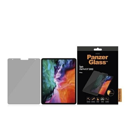 PanzerGlass E2E Super+ herdet glass for personvern for iPad Pro 12,9" 2020
