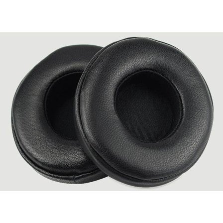 Par ersättande öronkuddar för Beats Wireless Solo2 Solo3 Foam Cover Svart