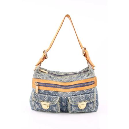 Louis Vuitton Vintage, Pre-owned Canvas louis-vuitton-bags Blauw, Dames, Maat:ONE Size