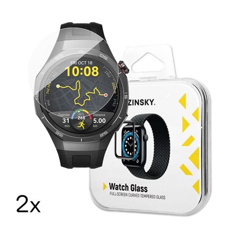 Wozinsky hærdet glas til Huawei Watch GT 5/4/3 Pro 46mm (2 stk.)