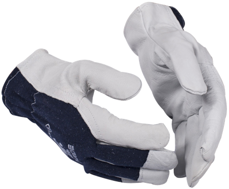 Guide Gloves 102 Handske läder, bomull 10, Arbetskläder