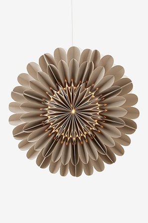 Jotex - OMEGA Weihnachtsstern ø 60 cm Greige - Kaufe Adventssterne bei Jotex