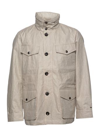 Coated Linen Airfield Grey Tommy Hilfiger