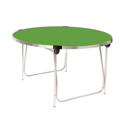 Round folding table, Ø 1220x698 mm, green