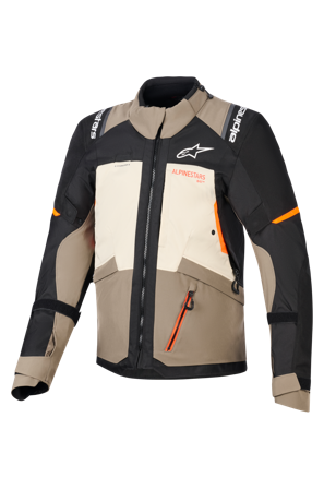 Motorjas Alpinestars Andes V4 Drystar Walnoot/Mastic Zwart M