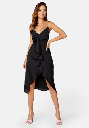 Trendyol Madison Midi Dress Black Klær