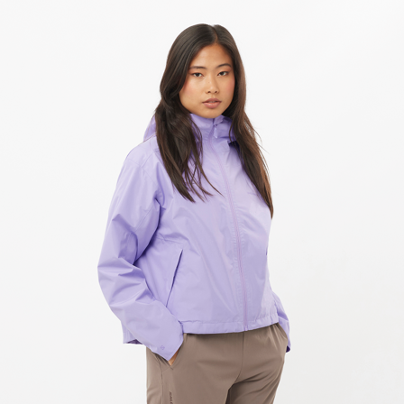 Salomon - Outscape 2l Short Jkt W - Violet Tulip