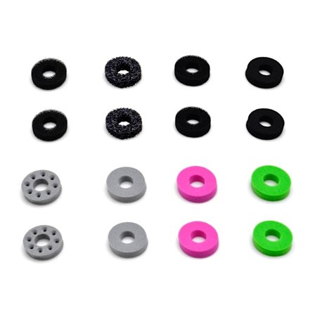 Auxiliary Sponge Ring Aim Assist Rings Passar för PS5-PS4 Switch PRO Gamepad Game Controller Precision Target Rings 16st