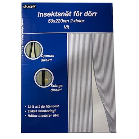 Insektsnett dør 100x220 insektsbeskyttelse