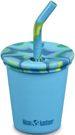 Klean Kanteen Kid Cup muki, 296ml (Kid Straw Lid), Hawaiian Ocean