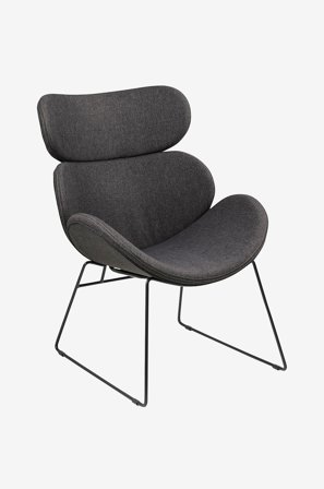 NORDFORM - Lænestol, Troy - Grå - Lænestole - Fra Homeroom