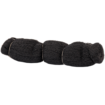 FUGLENETT SORT 19MM 15X15M