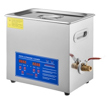 Ultraljuds Vinylskivrenare, 6L Kapacitet, Justerbar Tid och Temperatur,6 liter