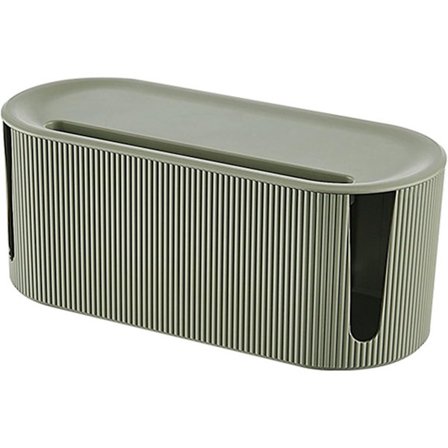 ING-kaapelien järjestelijä, 31,5*13,5*12,5 cm, kaapeleiden ja pistorasioiden piilottamiseen, koti-/toimistokäyttöön