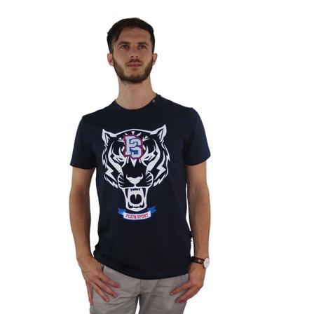 Plein Sport, t-shirt Niebieski, Mężczyzna, Rozmiar: L