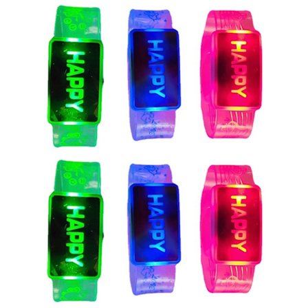 Plast Halloween Armband Armband HAPPY brevmönster Armband Party Supply