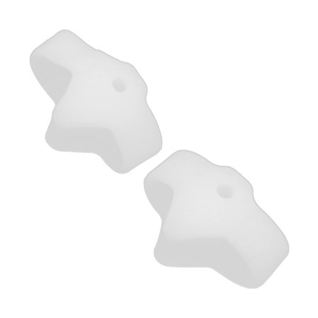 e Bunion Corrector Ortopediska Tåseparatorer Smärtlindring Fötter Benjusterare Korrigering Vit