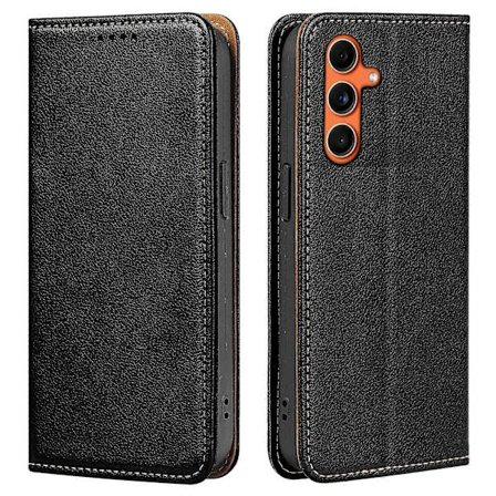 For Samsung Galaxy A17 5G Lommeboketui - Magnetisk Lær Flip Cover, Beskyttende Telefonetui, Slitesterk